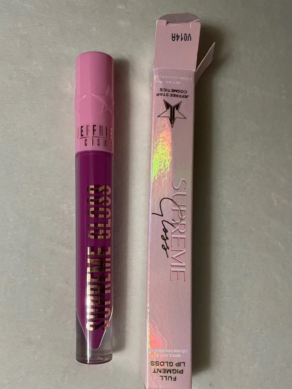 Jeffree Star Supreme Gloss NWT Full pigment Lip Gloss More Than Friends